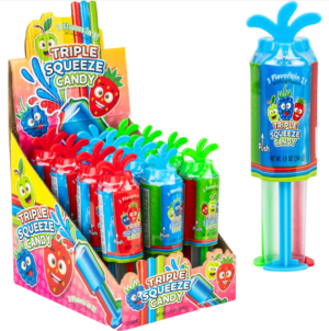 KoKo's Triple Squeeze 3 Flavor Gel Candy 1.9oz 12ct